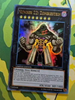 YuGiOh - Number 22: Zombiestein (YZ03-EN001) - Ultra Rare NM - Image 1