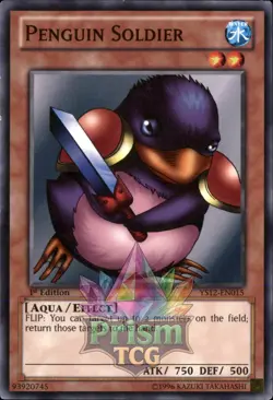 1st Ed Penguin Soldier YS12-EN015 Yugioh - Image 1