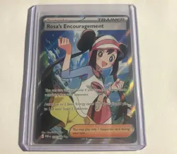 Rosa's Encouragement 114/088 - Full Art Ultra Rare - Perfect Order - Pokemon TCG - Image 1