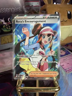 Rosa's Encouragement 114/088 - Full Art Ultra Rare - Perfect Order - Pokemon TCG - Image 1