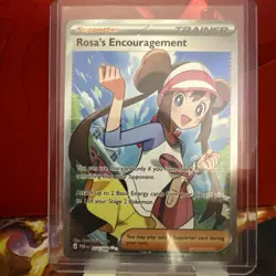 Rosa's Encouragement 114/088 - Full Art Ultra Rare - Perfect Order - Pokemon TCG - Image 1