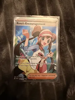 Rosa's Encouragement 114/088 - Full Art Ultra Rare - Perfect Order - Pokemon TCG - Image 1