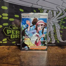 Pokemon TCG Rosa's Encouragement 114/088 Perfect Order Ultra Rare Full Art - Image 1