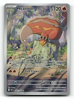 Heatmor 104/086 - White Flare - Pokemon Card NM/M - Image 1