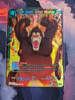 Son Gohan, Simian Revenge BT15-070 UC Foil Dragon Ball Super TCG Card NM - Image 1