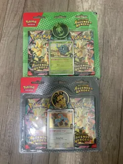 Pokemon Ascended Heroes 2-Pack Blisters - Set of 2 - Erika and Larry - Image 1
