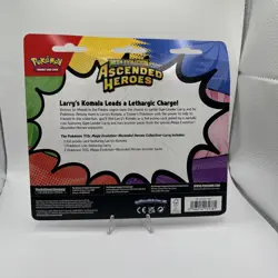 Pokemon TCG Ascended Heroes 2-Pack Blisters - Erika and Larry - Set of 2 SEALED - Image 3