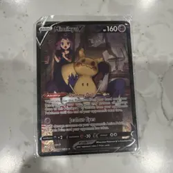 Pokemon Mimikyu V Ultra Rare Holo TG16/TG30 Brilliant Stars 160 HP Basic Card - Image 1