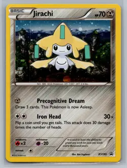 Jirachi XY Promos #XY195 Promo,Holo Pokemon Card - Image 1