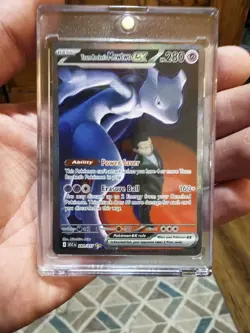 Pokemon Team Rocket's Mewtwo ex 281/217 Hyper Rare Holo 280 HP Ascended heroes - Image 1