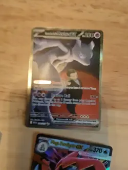 Pokemon Team Rocket's Mewtwo ex 281/217 Hyper Rare Holo 280 HP Ascended heroes - Image 3