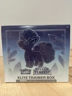 Pokemon TCG: Sword & Shield - Silver Tempest ETB Elite Trainer Box New Sealed - Image 1