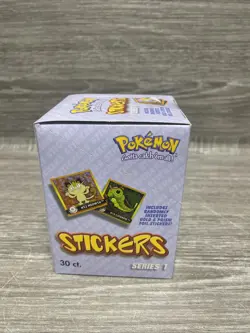 Pokemon Stickers Series 1 Artbox Original 1999 Full Retail Display Box of 30 Pks 601139116206 - Image 5