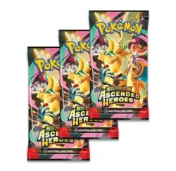 Ascended Heroes x22 Booster Packs Pokemon TCG New Sealed - Image 1