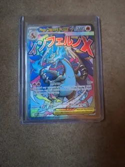Pokemon TCG Mega Charizard X ex MEP 023 UPC Black Star Promo - Image 4