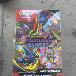 Pokemon Mega Evolution Phantasmal Flames Booster Bundle Sealed - Image 1