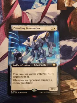MTG EOE Patrolling Peacemaker Borderless NM - Image 1