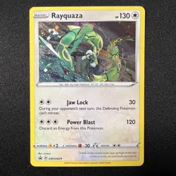 Pokemon TCG - Rayquaza SWSH029 - Black Star Promo Sea & Sky Collection - Image 1