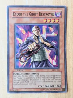 Kycoo the Ghost Destroyer LON-062 NM 1st Edition [Yu-Gi-Oh! Labyrinth of Night] - Image 1
