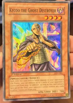 Kycoo the Ghost Destroyer LON-062 NM 1st Edition [Yu-Gi-Oh! Labyrinth of Night] - Image 3