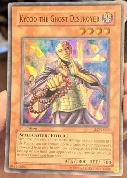 Kycoo the Ghost Destroyer LON-062 NM 1st Edition [Yu-Gi-Oh! Labyrinth of Night] - Image 4