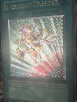 Yugioh: Emergency Teleport - TDGS-EN053 - Ultimate Rare - Unlimited - LP - Image 5
