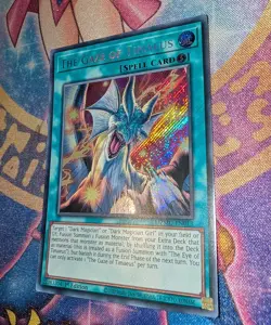 Yugioh The Gaze of Timaeus MZMU-EN013 Secret Rare 1st Edition M/NM - Image 3