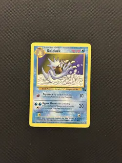 Golduck 35/62 | Base Set Fossil | Non Holo Pokemon Card LP - Image 1