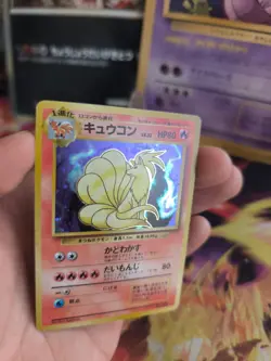 Pokemon Karte Card Ninetales Vulnona Expansion Base Set Holo Wotc japanese NM- - Image 5