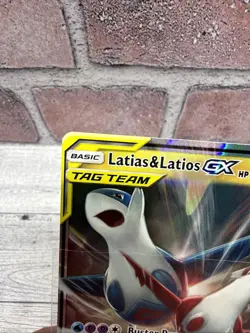 Pokemon Latias & Latios GX TAG TEAM Ultra Rare Holo Sm-Team Up 113/181 Card - Image 3