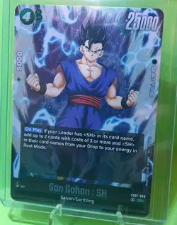 Dragon Ball Z Super Card Game FB07-058 SR Son Gohan:SH BATTLE - Image 1