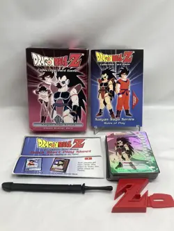 Dragon Ball Z Card Game Saiyan Saga Series Villain Starter Deck Complete VGC - Image 1