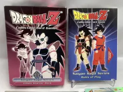 Dragon Ball Z Card Game Saiyan Saga Series Villain Starter Deck Complete VGC - Image 2