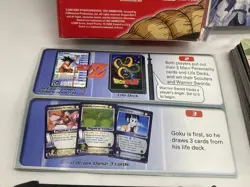 Dragon Ball Z Card Game Saiyan Saga Series Villain Starter Deck Complete VGC - Image 4