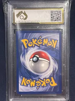 Team Rocket's Meowth # 18 Black Star Promo Pokemon Card 2000 WOTC tcg CGA MINT 9 - Image 2