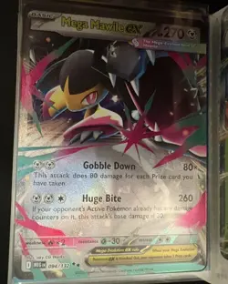 Pokemon TCG Assorted Lot EX Binder 41 total Cards - Image 5