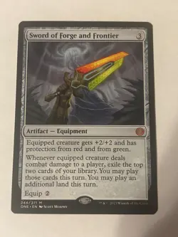 Sword of Forge and Frontier - ONE 244 - NM - MTG Magic - Image 1
