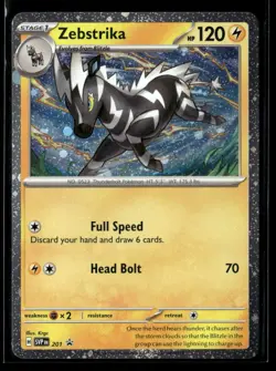 Zebstrika - (Cosmos Holo) 201 Holo SV: Promo Cards NM EN-005 - Image 1