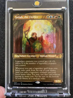 Jodah, the Unifier (Textured Foil) #343 (NM) Dominaria United DMU Magic MTG - Image 1