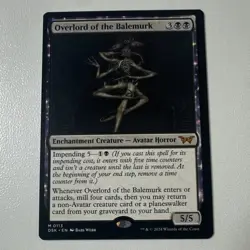 Wizards of the Coast Overlord of the Balemurk Duskmourn Mythic Black Horror 0113 - Image 1