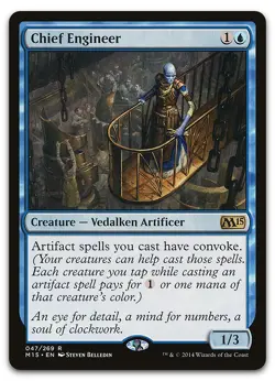 Chief Engineer #47 (LP) Magic 2015 M15 Magic MTG - Image 1