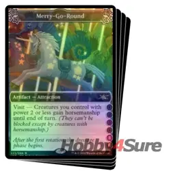 Foil Merry-go-round (5/6) X4 M/NM Magic: The Gathering MTG Unfinity - Image 1