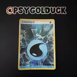 Water Energy 107/110 Holo Rare EX Holon Phantoms Pokemon E28 - Image 1