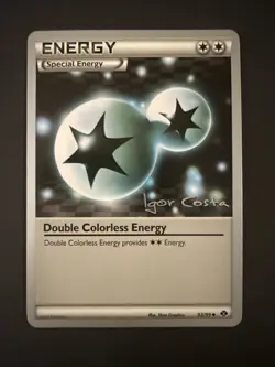 Double Colorless Energy 2012 (Igor Costa) 92/99 Pokemon World Championship - Image 1
