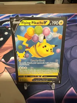 Pokemon TCG Flying Pikachu V Celebrations 006/025 Holo Ultra Rare JW 10Q - Image 1