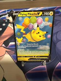 Pokemon TCG Flying Pikachu V Celebrations 006/025 Holo Ultra Rare JW 10Q - Image 3