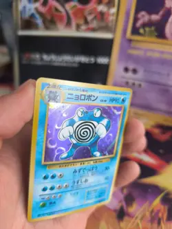 Pokemon Karte Card Quappo Poliwrath Expansion Base Set Holo Wotc japanese NM+ - Image 5
