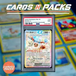 Carte Pokemon Evoli ex 167/131 EV8.5 Evolutions Prismatiques PSA 9 ✨ - Image 1