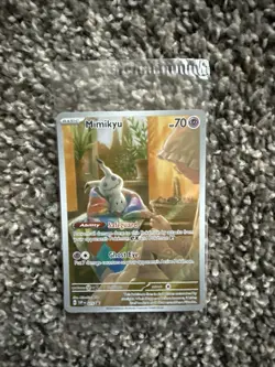 2024 Pokemon, Scarlet & Violet Promos, #SVP 075 Mimikyu, Sealed Black Star Promo - Image 1