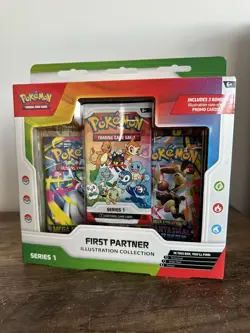 Pokemon TCG First Partner Illustration Collection: Series 1 ✅ Sealed 📦 see info - Image 1
